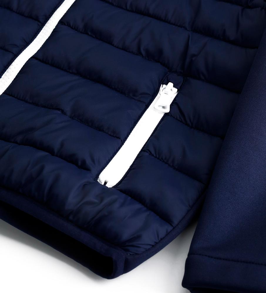 Chlapecká přechodová bunda se softshell rukávem