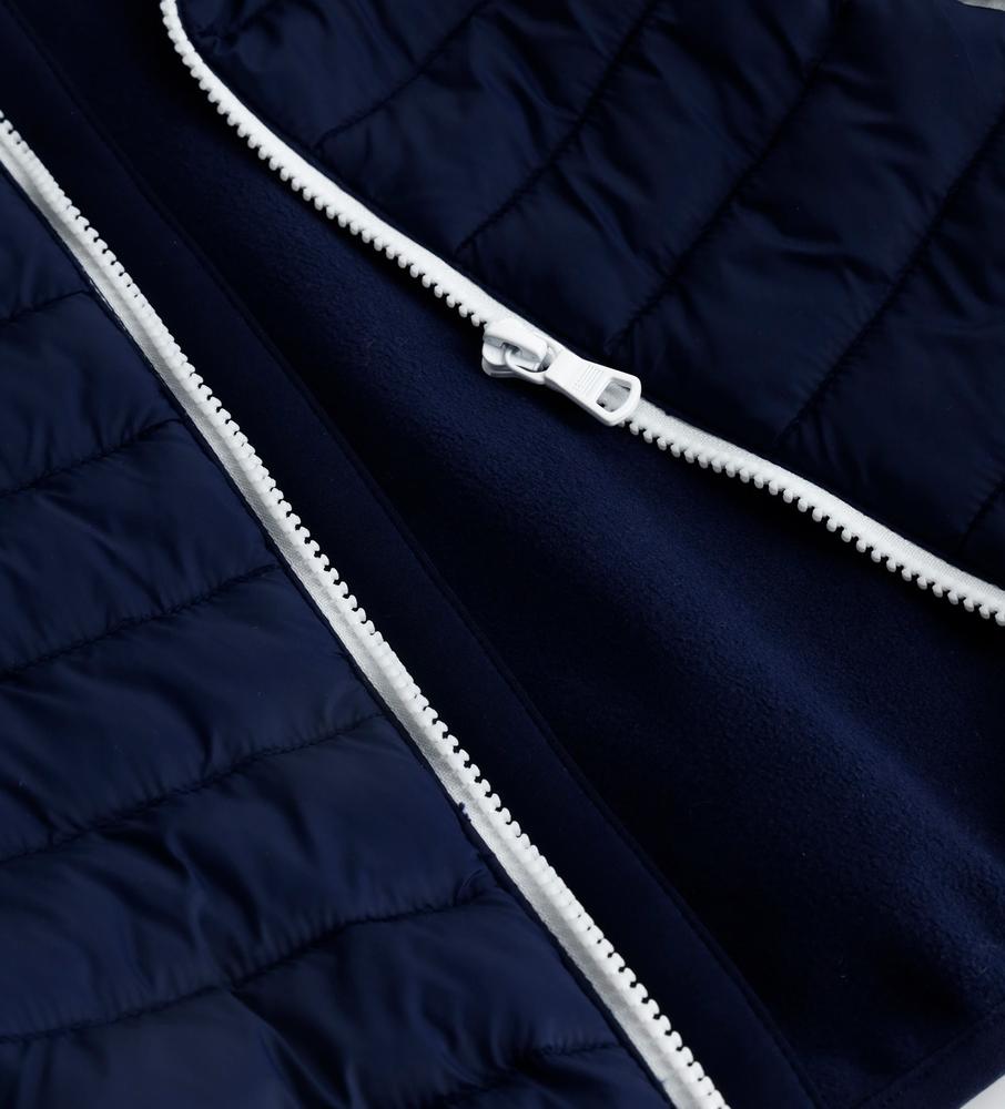 Chlapecká přechodová bunda se softshell rukávem