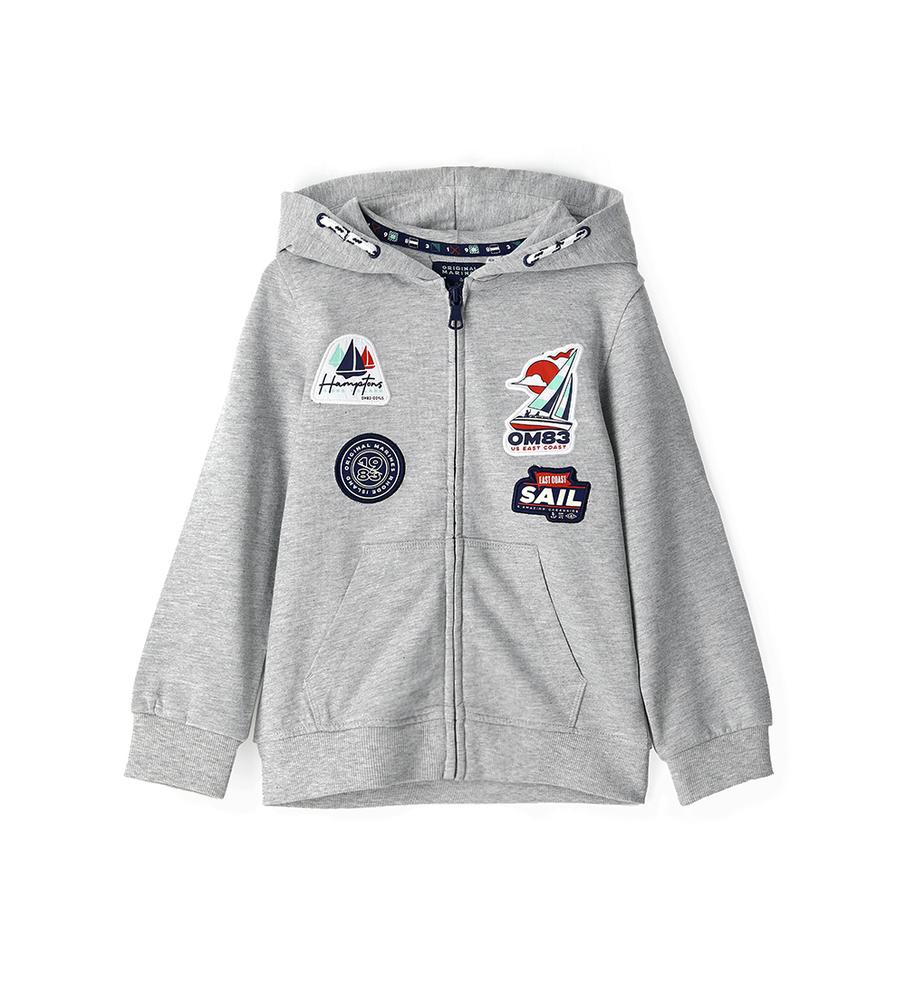 Chlapecká mikina na zip