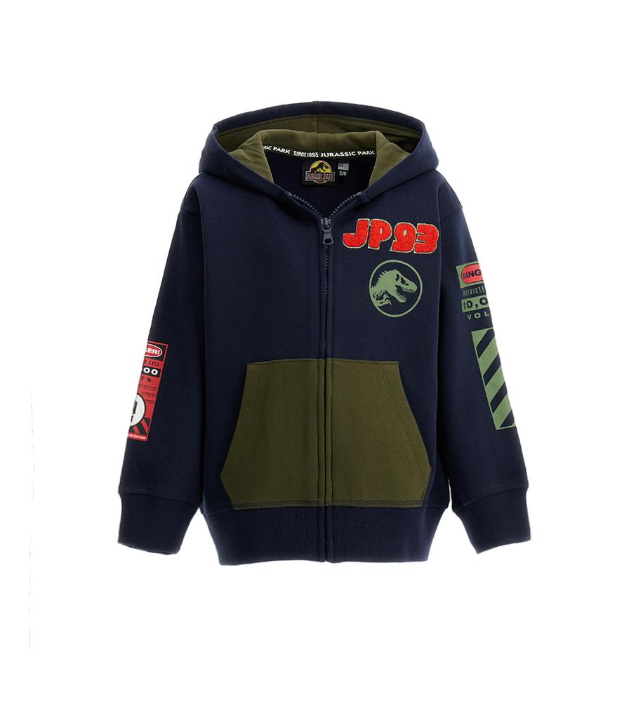 Chlapecká mikina na zip zateplená