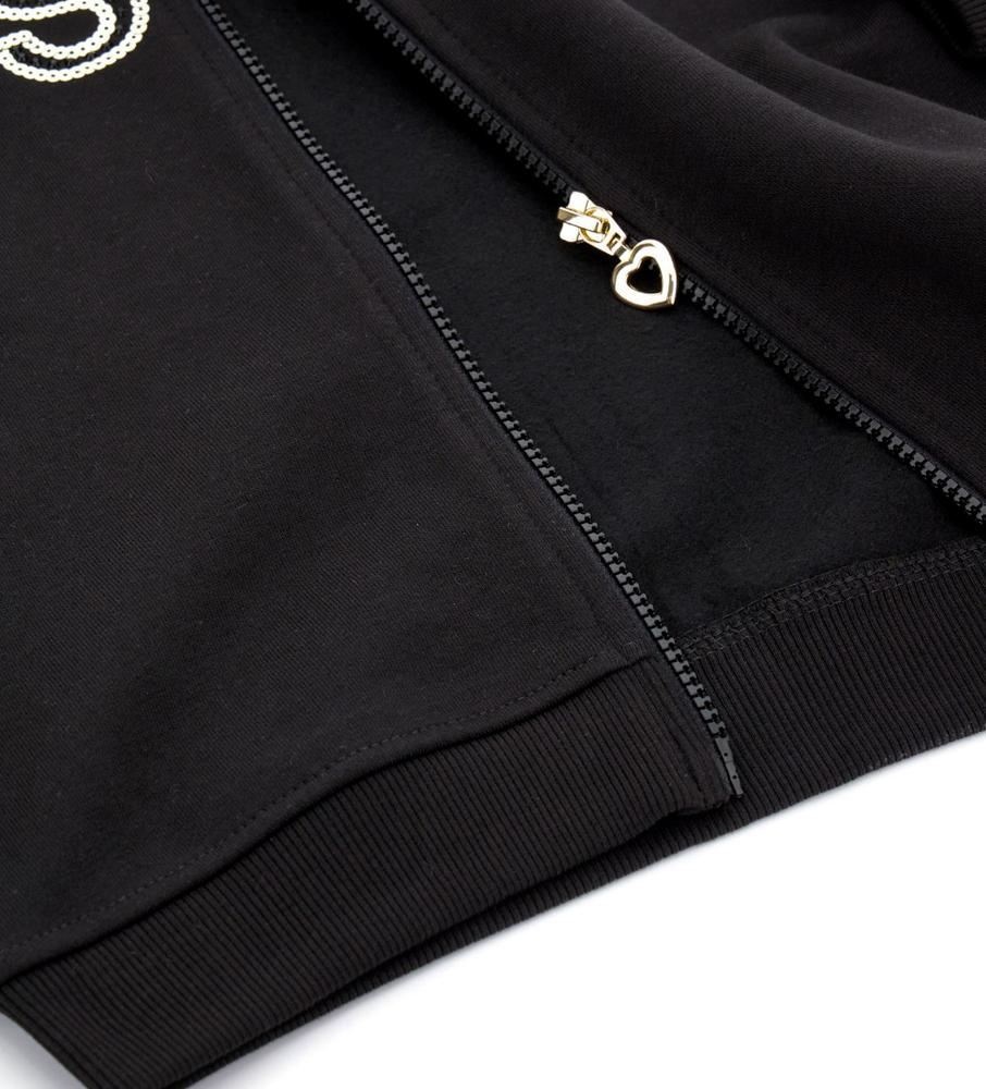 Dívčí mikina na zip zateplená