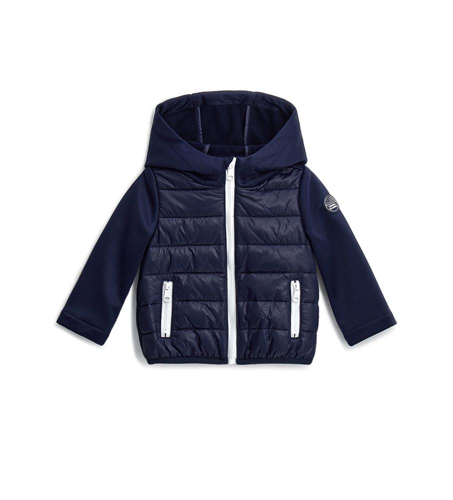 Chlapecká přechodová bunda se softshell rukávem