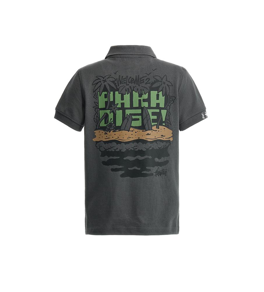 Chlapecké tričko s límečkem