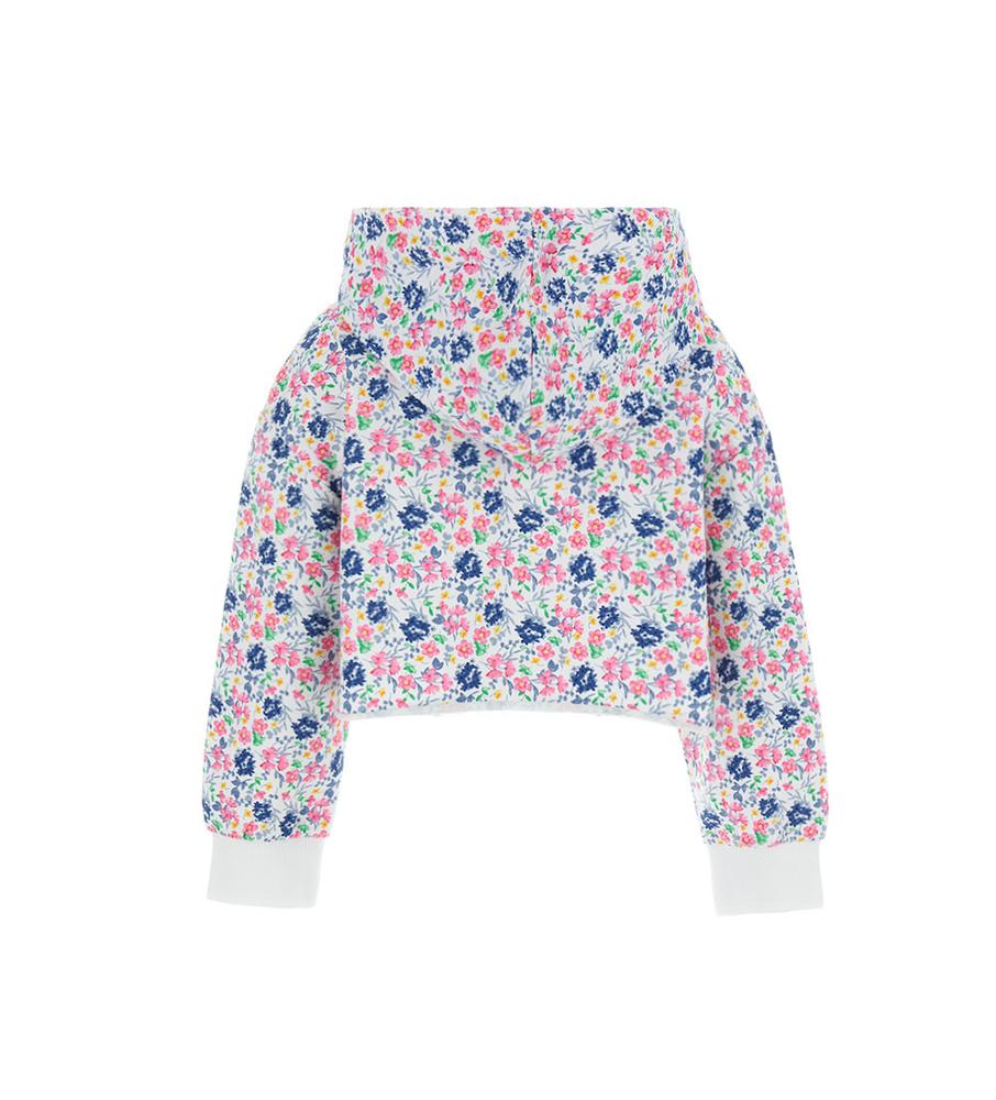 Dívčí Crop mikina na zip