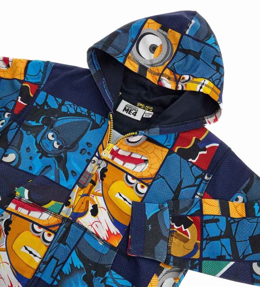 Chlapecká mikina na zip Mimoni