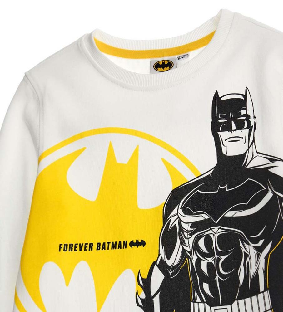 Chlapecké tričko s dlouhým rukávem Batman