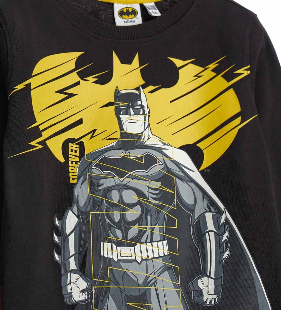 Chlapecké tričko s dlouhým rukávem Batman