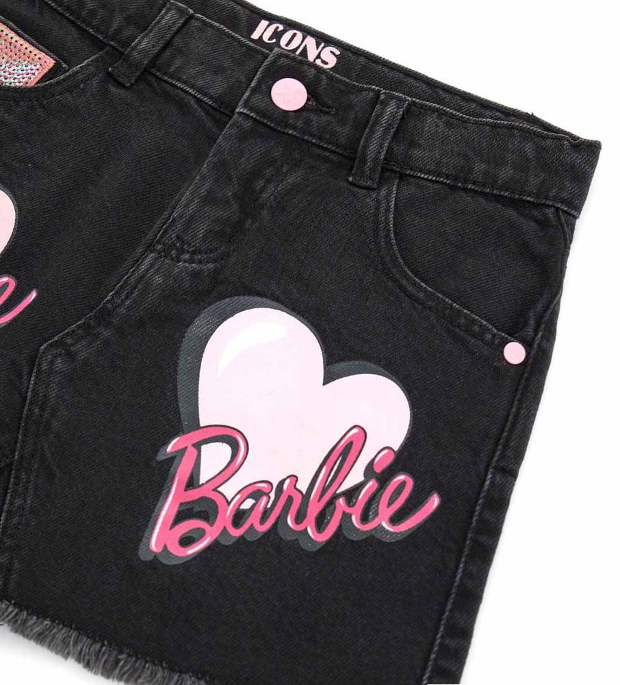 Dívčí sukně džínová Barbie