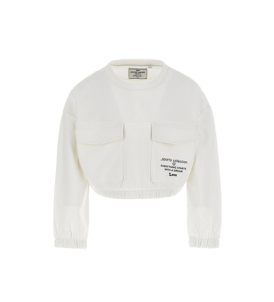 Crop top mikina