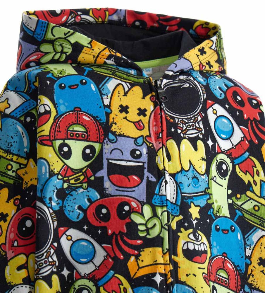Chlapecká mikina na zip
