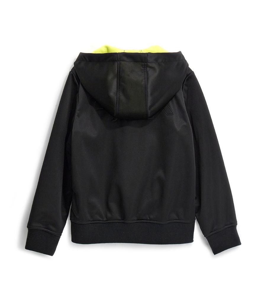 Chlapecká přechodová bunda se softshell rukávem